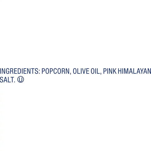SKINNYPOP Olive Oil Himalayan Pink Salt, Gluten Free Popcorn Bag, 7.5 oz