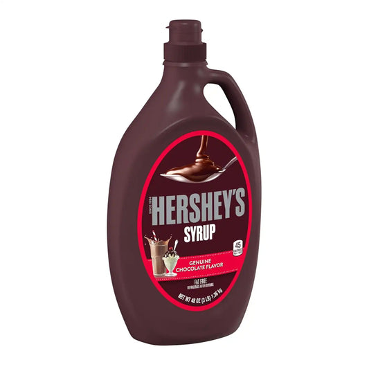 HERSHEY'S Chocolate Syrup Bulk Bottle, 48 oz