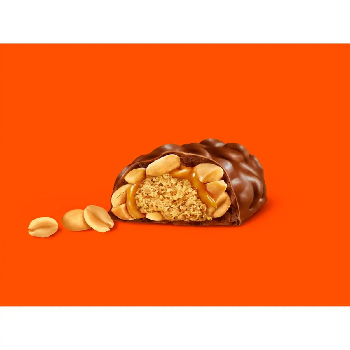 REESE'S NUTRAGEOUS Chocolate, Peanut Butter, Caramel and Peanut King Size, Candy Bars, 3.1 oz (18 Count)