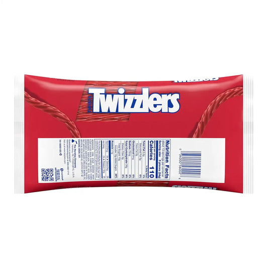 TWIZZLERS Twists Strawberry Flavored Licorice Style, Chewy Candy Bag, 16 oz