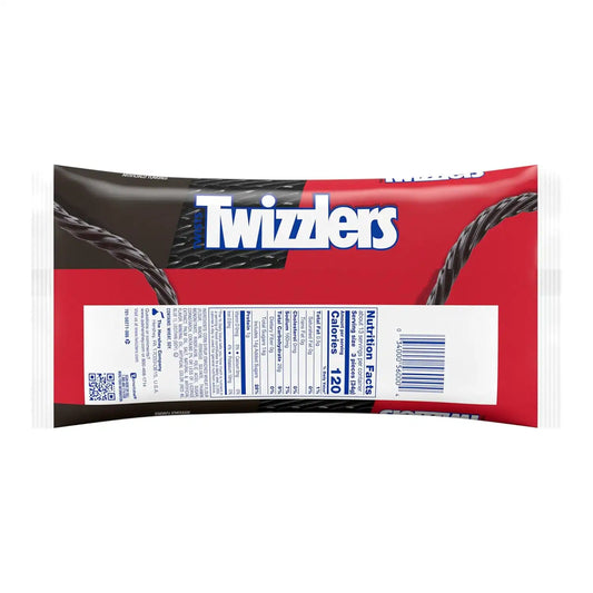 TWIZZLERS Twists Licorice Flavored Licorice Style, Chewy Candy Bag, 16 oz (Pack of 3)