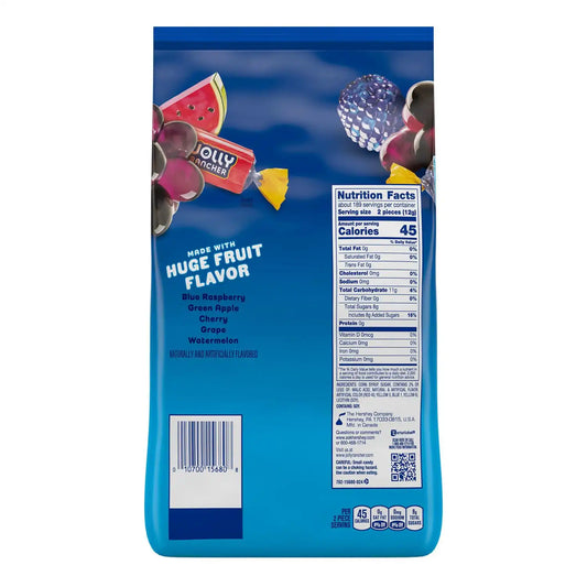 JOLLY RANCHER Assorted Fruit Flavored Hard Candy Bulk Bag, 5 lb, 80 Ounce (Pack of 8)