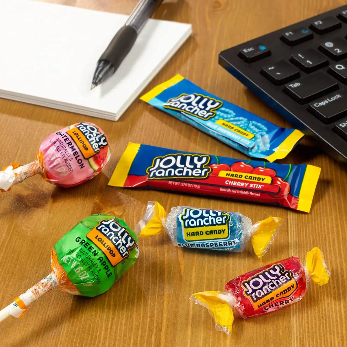 JOLLY RANCHER Assorted Fruit Candy Bulk Bag, Variety Pack, 42.01 Ounce (Pack of 6)