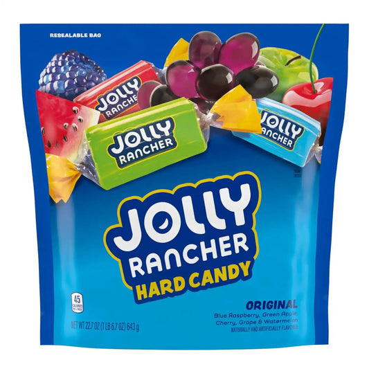 JOLLY RANCHER Original Fruit Flavored Hard Candy Bag, 22.7 oz (Pack of 2)