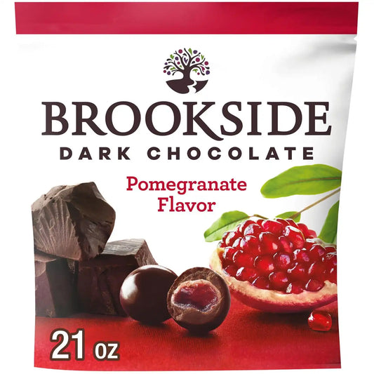BROOKSIDE Dark Chocolate Pomegranate Flavor Candy Bag, 21 oz
