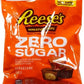 REESE'S Zero Sugar Miniatures Milk Chocolate Peanut Butter Cups Candy, Individually Wrapped, 3 oz Bag