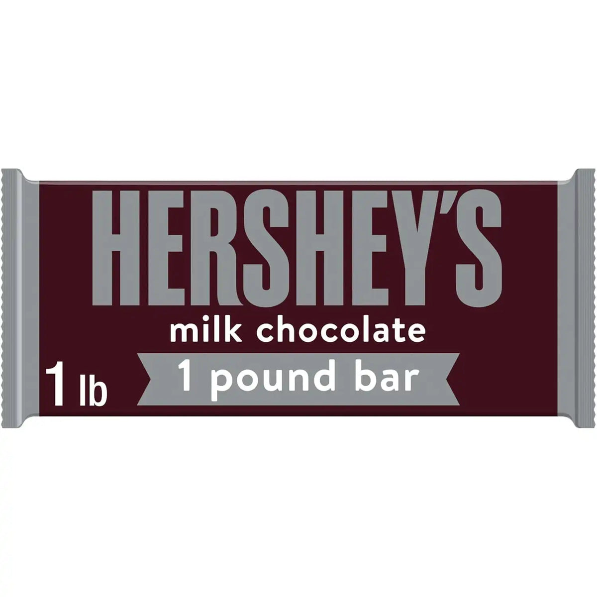HERSHEY'S Milk Chocolate Gift Bar Holiday Candy, 1 lb