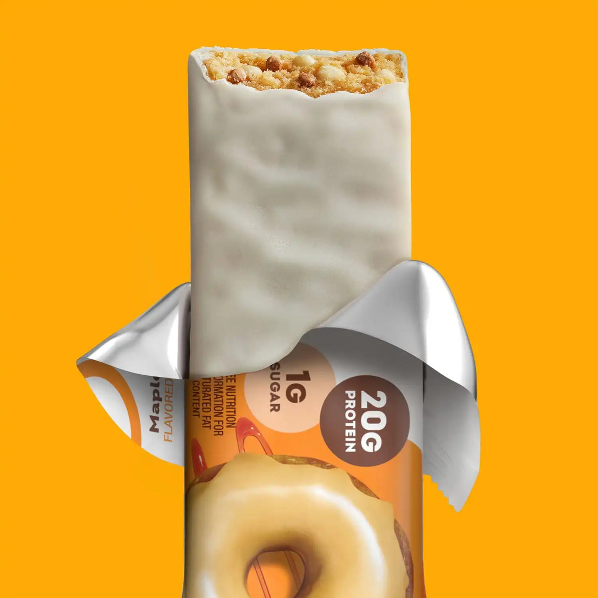 ONE Maple Glazed Doughnut Protein Bars, 20g Protein, Gluten Free, 12 ct