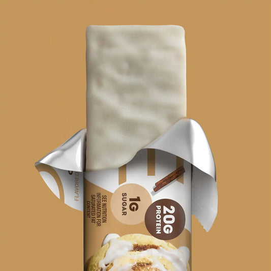 ONE Cinnamon Roll Protein Bars, 20g Protein, Gluten Free Snacks, 12 Count (2.12 oz) (Pack of 6)