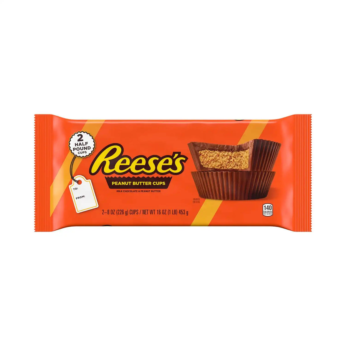 REESE'S Peanut Butter Cup Milk Chocolate Candy, 16 oz