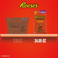 REESE'S THiNS Milk Chocolate Peanut Butter Cups, Candy Party Pack, 24.05 oz