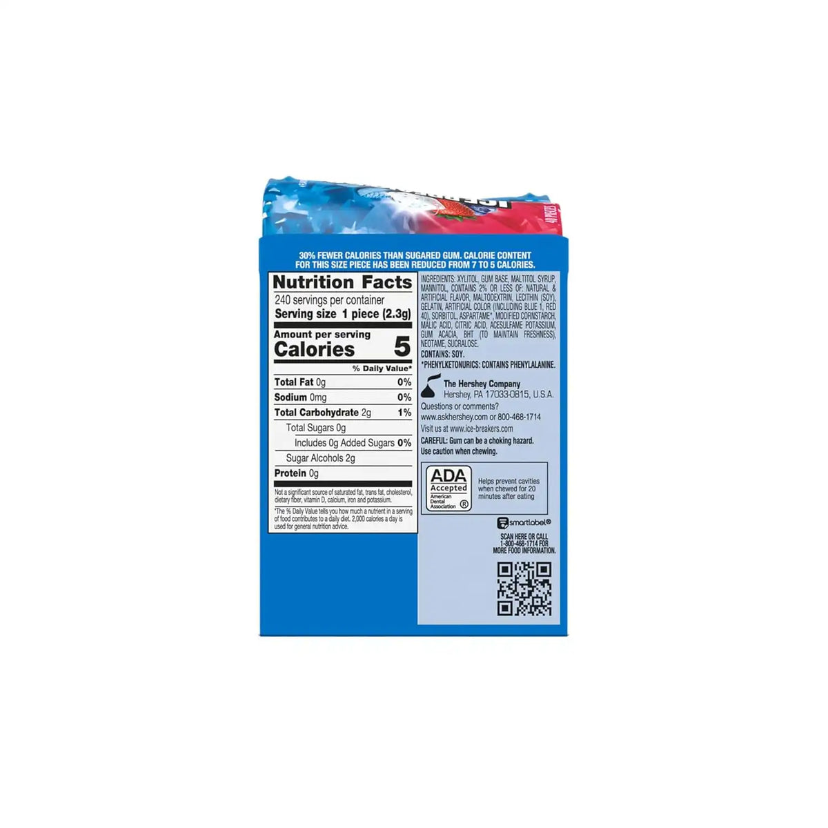 ICE BREAKERS Flavor Shifters Wild Berry to Coolmint Gum, 6 Ct