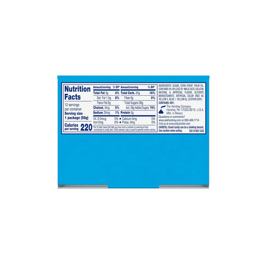 JOLLY RANCHER Chews Assorted Fruit Flavored Candy Box, 2.06 oz, 12 Ct