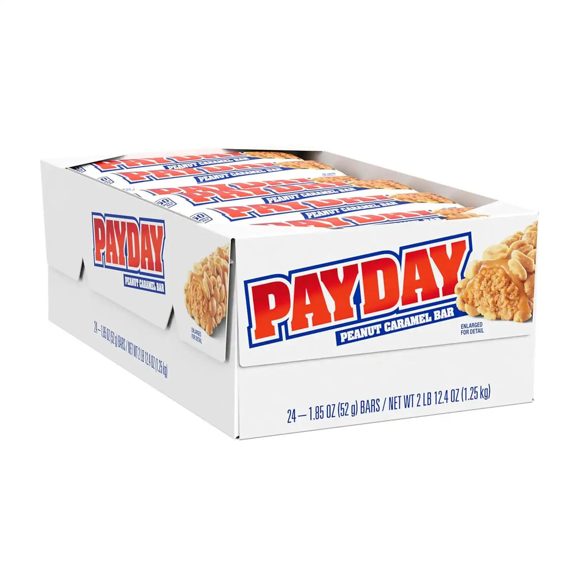 PAYDAY Peanut Caramel Candy Bars, 1.85 oz, 24 ct