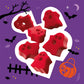 Twizzlers Ghosts Cherry Flavored Chewy Halloween Candy Bag, 7.1 oz