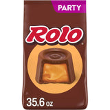 ROLO Rich Chocolate Caramels Candy Party Pack, 35.6 oz