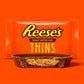 REESE'S THiNS Milk Chocolate Peanut Butter Cups, Candy Bags, 3.1 oz (8 Count)