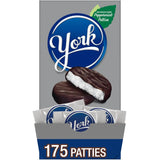 YORK Dark Chocolate Peppermint Patties Bulk Candy Box, 84 oz, 175 ct