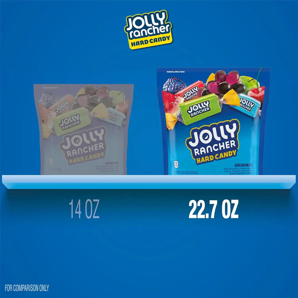 JOLLY RANCHER Original Fruit Flavored Hard Candy Bag, 22.7 oz