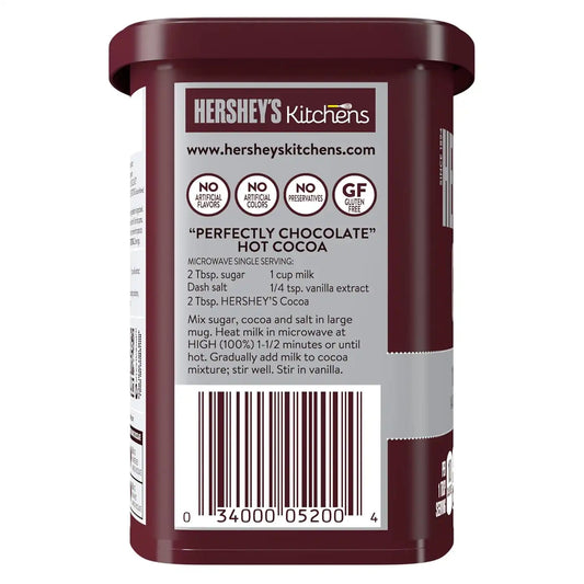 HERSHEY'S Natural Unsweetened Cocoa Powder Can, 8 oz