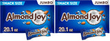 ALMOND JOY Coconut and Almond Chocolate Snack Size, Candy Jumbo Bag, 20.1 oz (Pack of 2)