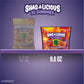 SHAQ-A-LICIOUS SLAMS Assorted Fruit Flavored Chewy, Candy Bag, 9.8 oz (Pack of 8)
