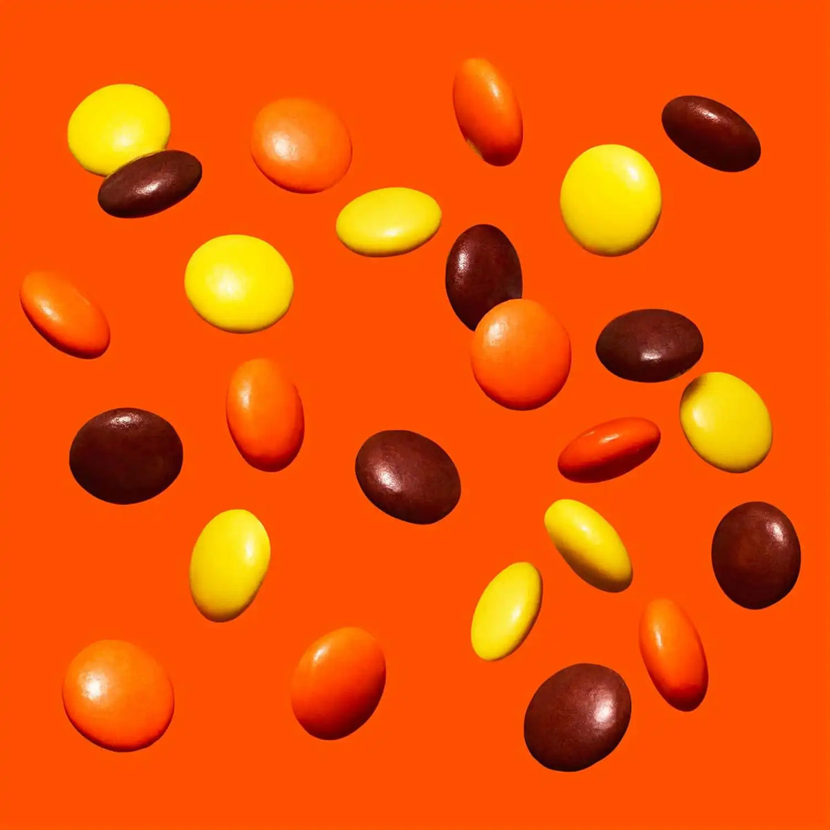 REESE'S PIECES Peanut Butter in a Crunchy Shell, Candy Bags, 9.9 oz (8 Count)