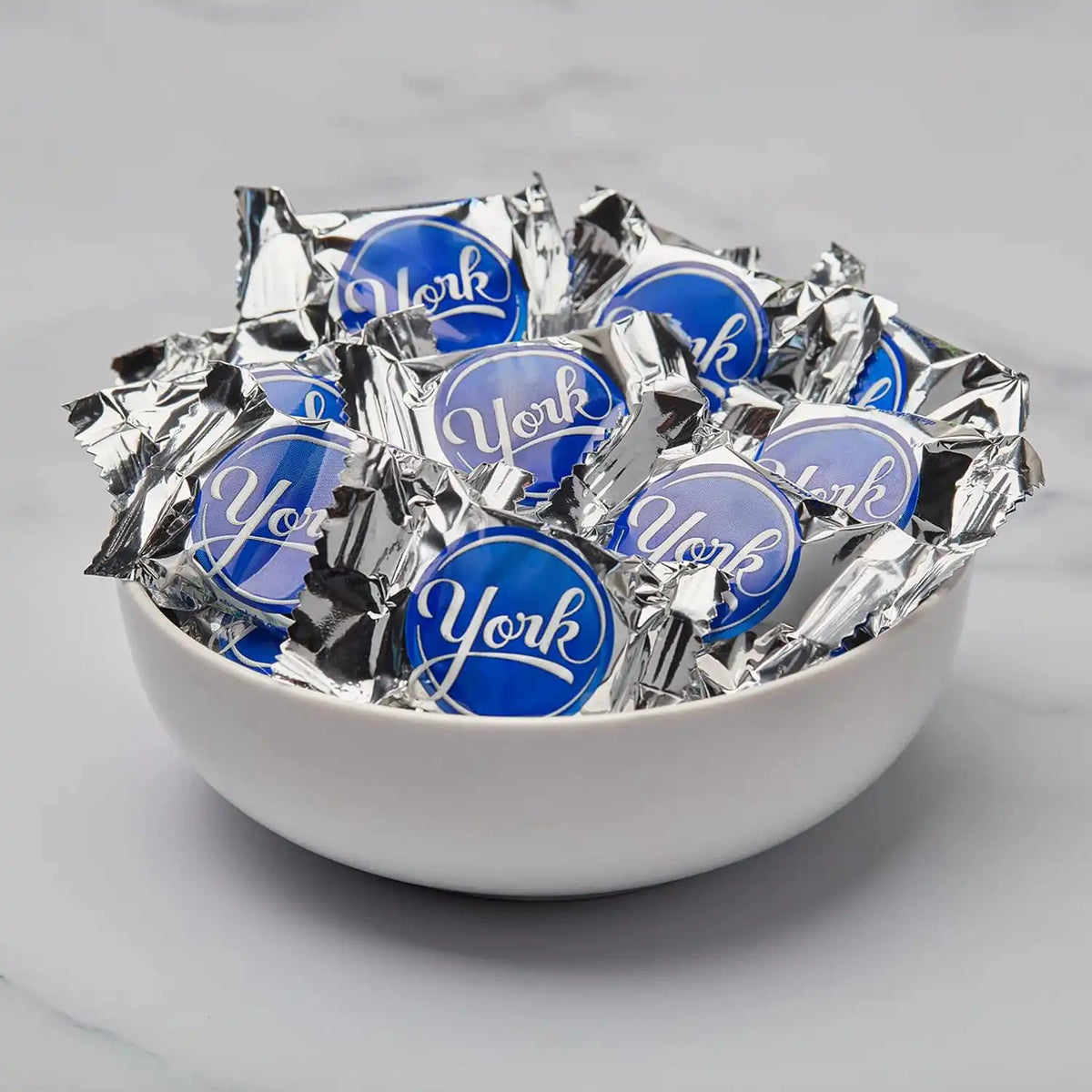 YORK Dark Chocolate Peppermint Patties Bulk Candy Box, 84 oz, 175 ct
