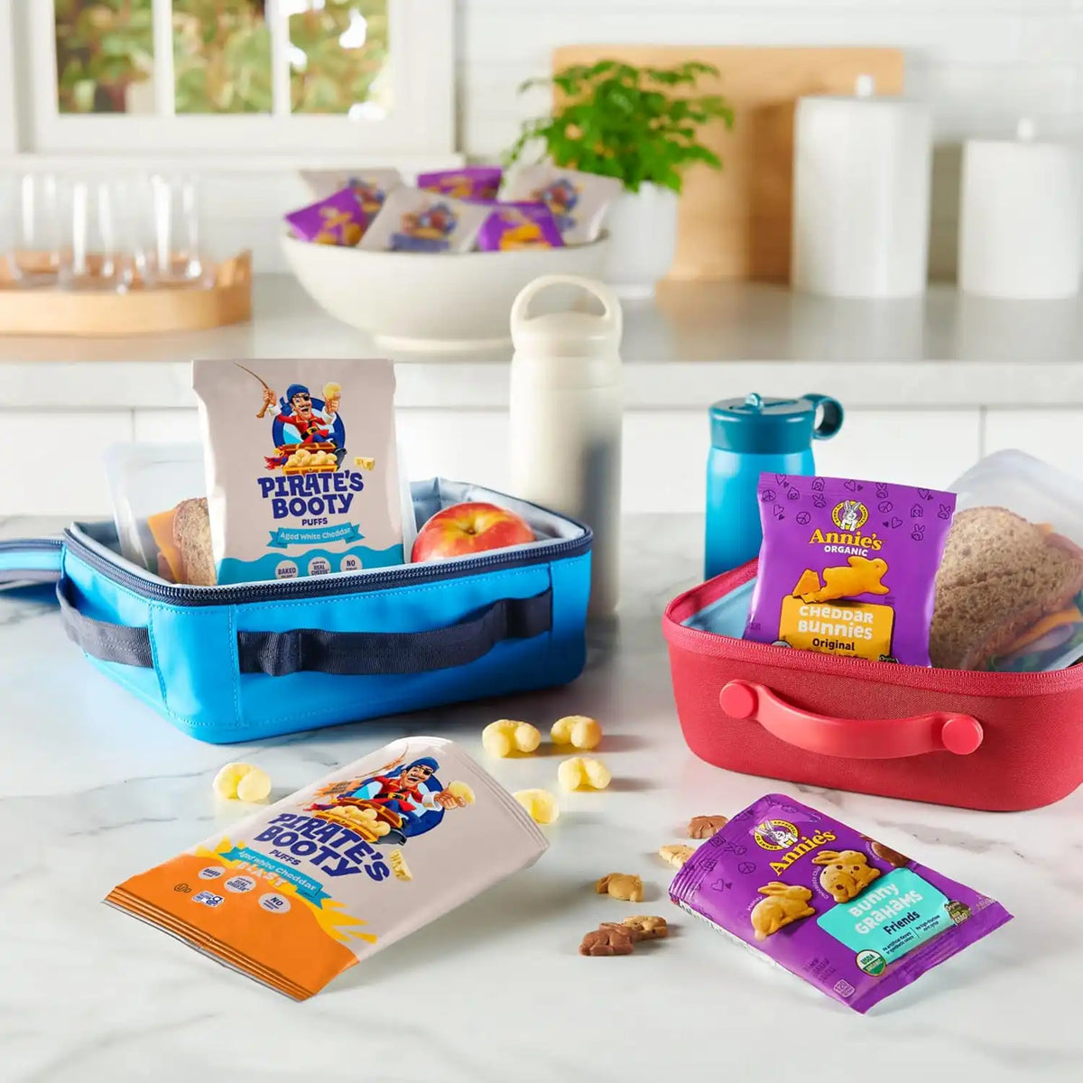 Pirate's Booty & Annie's Grab & Go Snacks Variety Pack, 36 Count