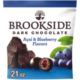 BROOKSIDE Dark Chocolate, Acai and Blueberry Flavored Chocolate Bag, 21 oz