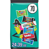 Hershey's Assorted Fruit Flavored Halloween Candy Bulk Pack, 24.39 oz