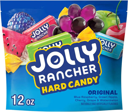 JOLLY RANCHER Original Fruit Flavored Hard Candy Bag, 12 Ounce (Pack of 8)