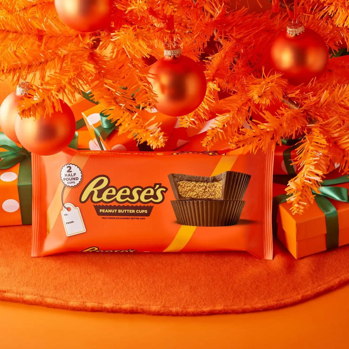 REESE'S Peanut Butter Cup Milk Chocolate Candy, 16 oz