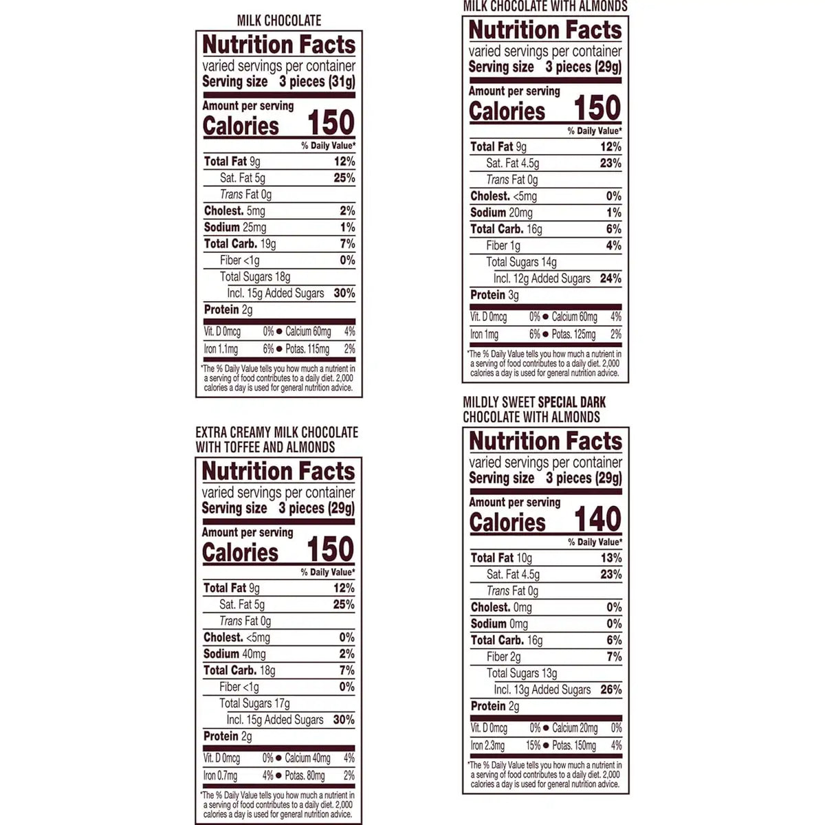 HERSHEY'S NUGGETS Assorted Chocolate Candy Variety Pack, 26 oz