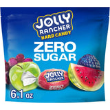JOLLY RANCHER Zero Sugar Assorted Fruit Hard Candy Bulk Bag, 6.1 oz
