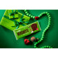 HERSHEY'S Grinch Milk Chocolate Bars, Christmas Candy, 1.2 oz 6 Count