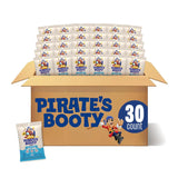 PIRATE'S BOOTY Aged White Cheddar Cheese Puffs Bags, 1 oz (30 Count)