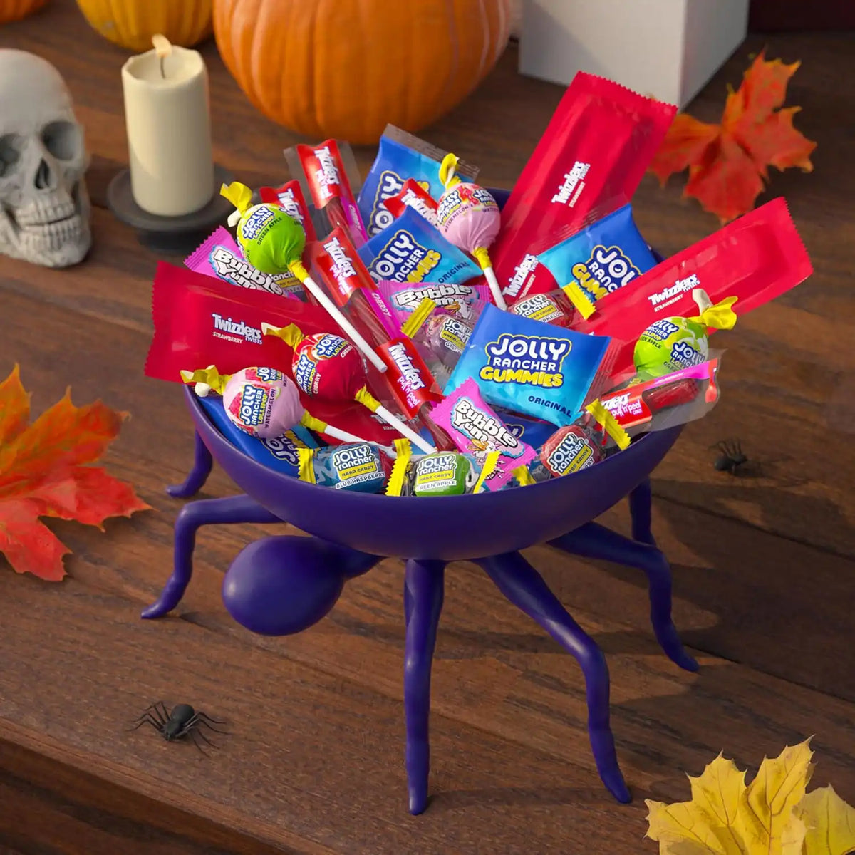 JOLLY RANCHER, TWIZZLERS, BUBBLE YUM Halloween Candy Bulk, 97.99 oz