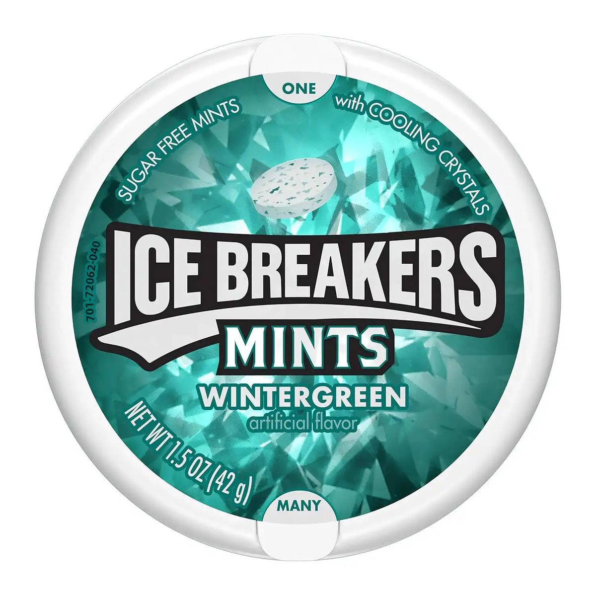 ICE BREAKERS Duo Fruit Plus Cool Strawberry Sugar Free Breath Mints Tins (8 Count) and ICE BREAKERS Wintergreen Sugar Free Breath Mints Tins (8 Count)