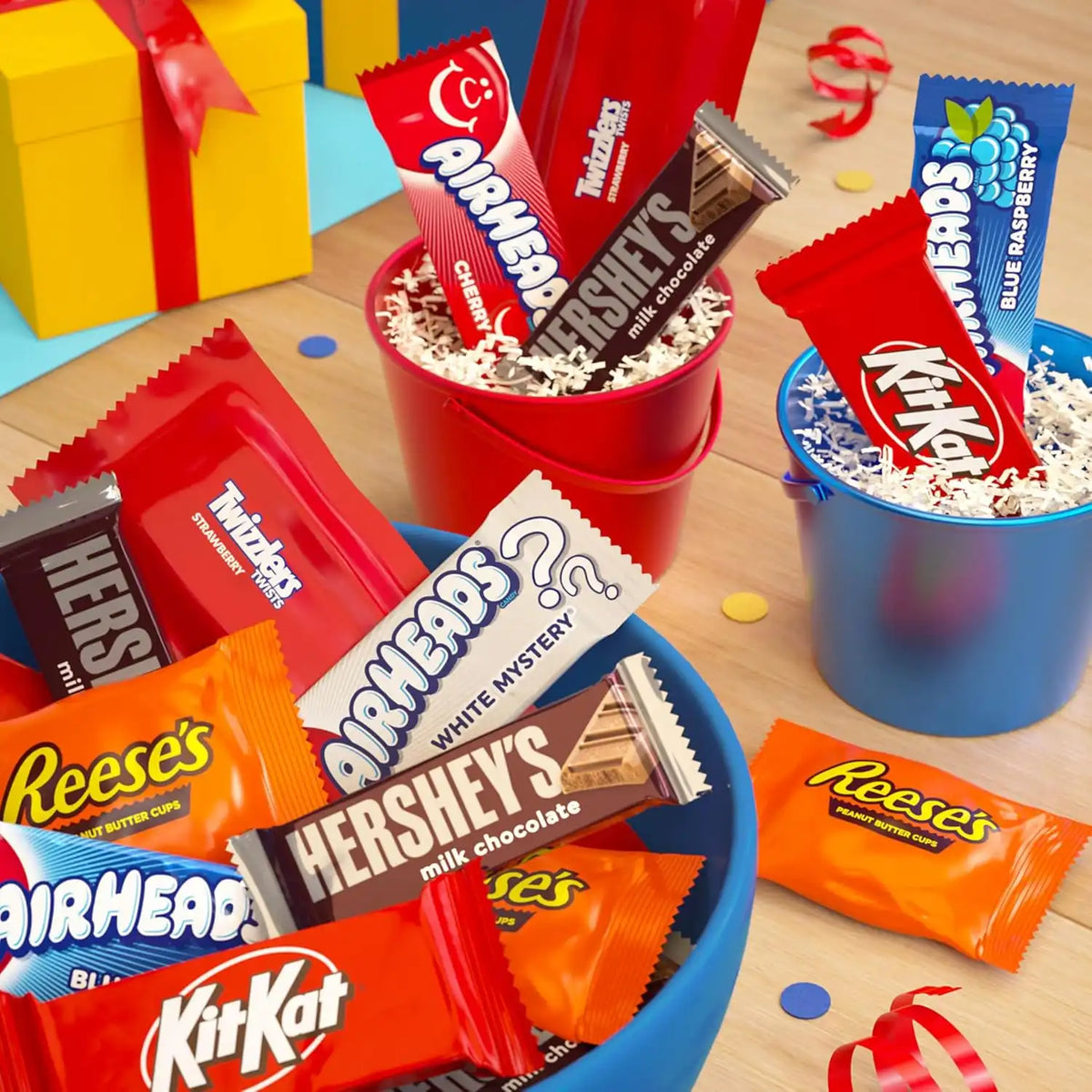 Hershey Assorted Flavored Snack Size Candy Variety Pack, 26.9 oz